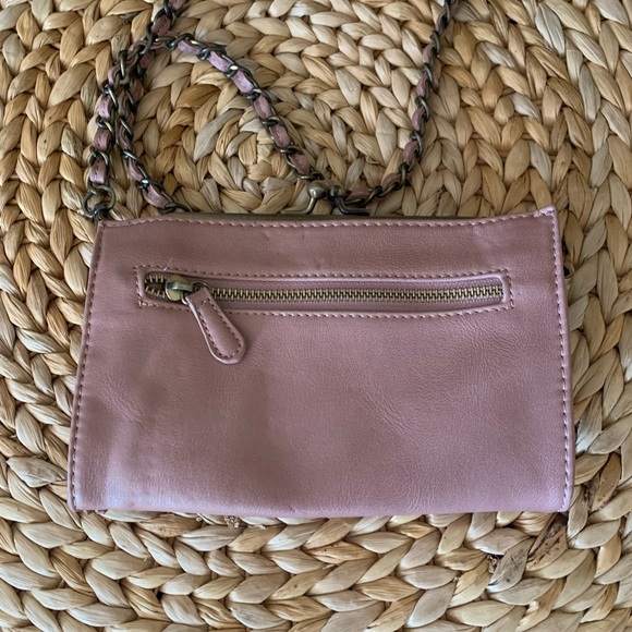 Antik Kraft Dusty Rose Crossbody Handbag Purse Clutch. - Picture 2 of 7